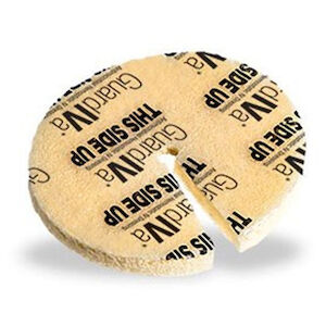 1 Inch Diameter, 4mm Hole, Antimicrobial Hemostatic IV Dressing ...