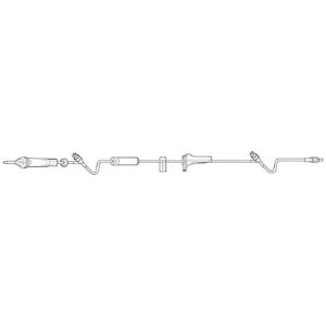 104 Inch Tubing, 10 Drop/mL, IV Pump Set | Preferred Medical