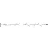 104 Inch Tubing, 10 Drop/mL, IV Pump Set | Preferred Medical