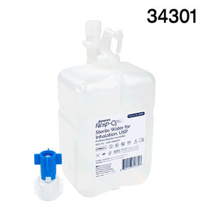 Dynarex Resp-O2 Sterile Prefilled Bubble Humidifier with Adaptor, 550 ...