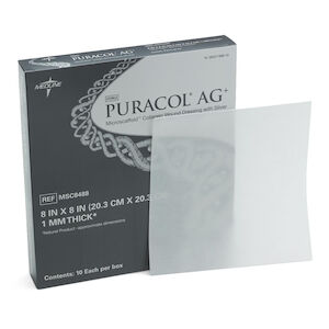 white christmas dresses Puracol Plus AG Collagen Dressings, 4.25x4.5in (Box of 10) main image 0