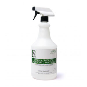is alcohol sterile